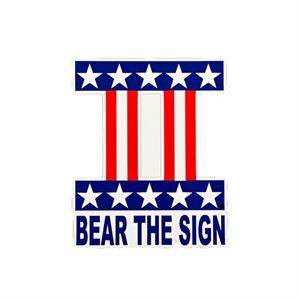 Bear The Sign 2nd Amendment Logo Sticker