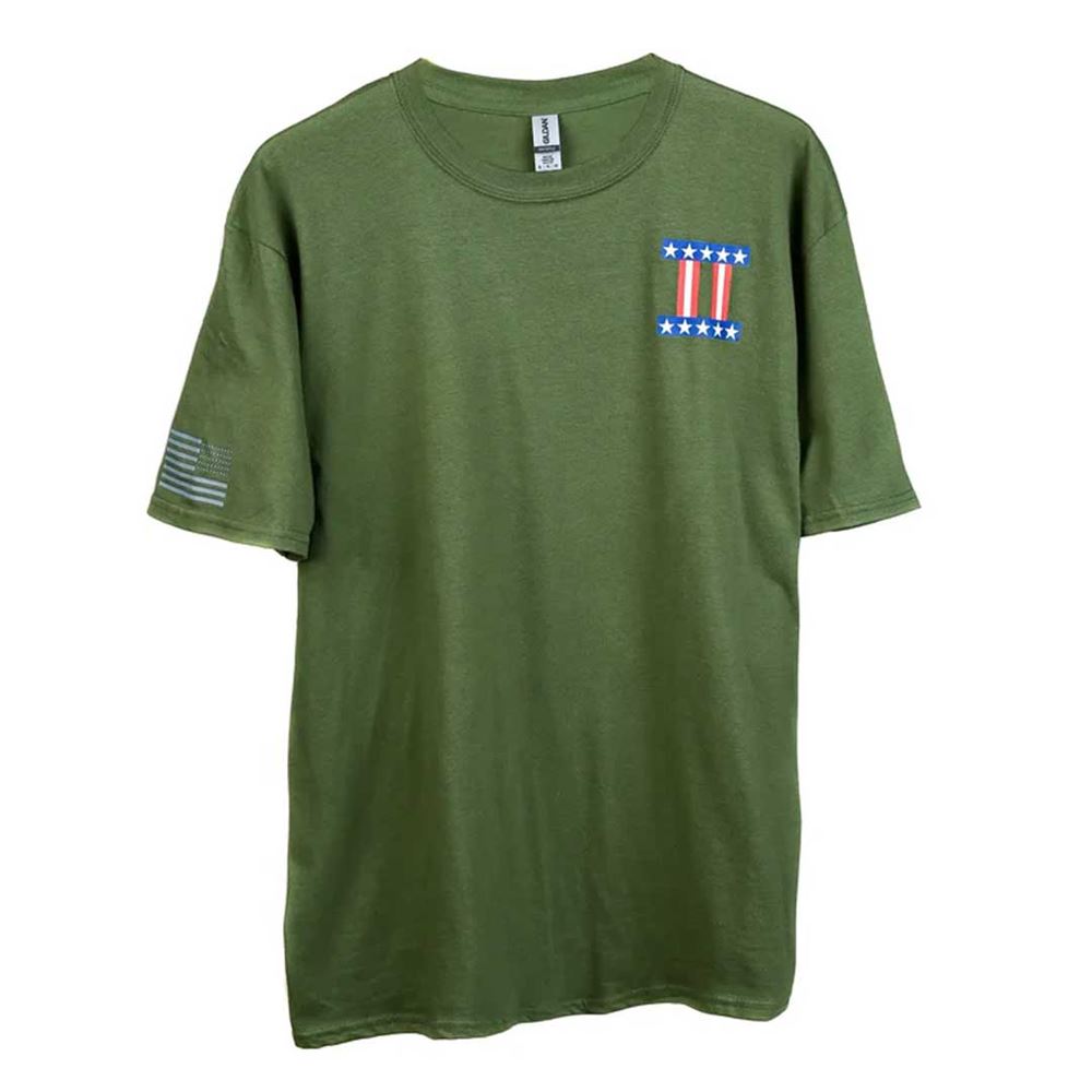 Bear The Sign Men's T-Shirt Hunter Green