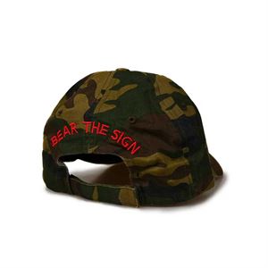 Bear The Sign Camo Cap Back